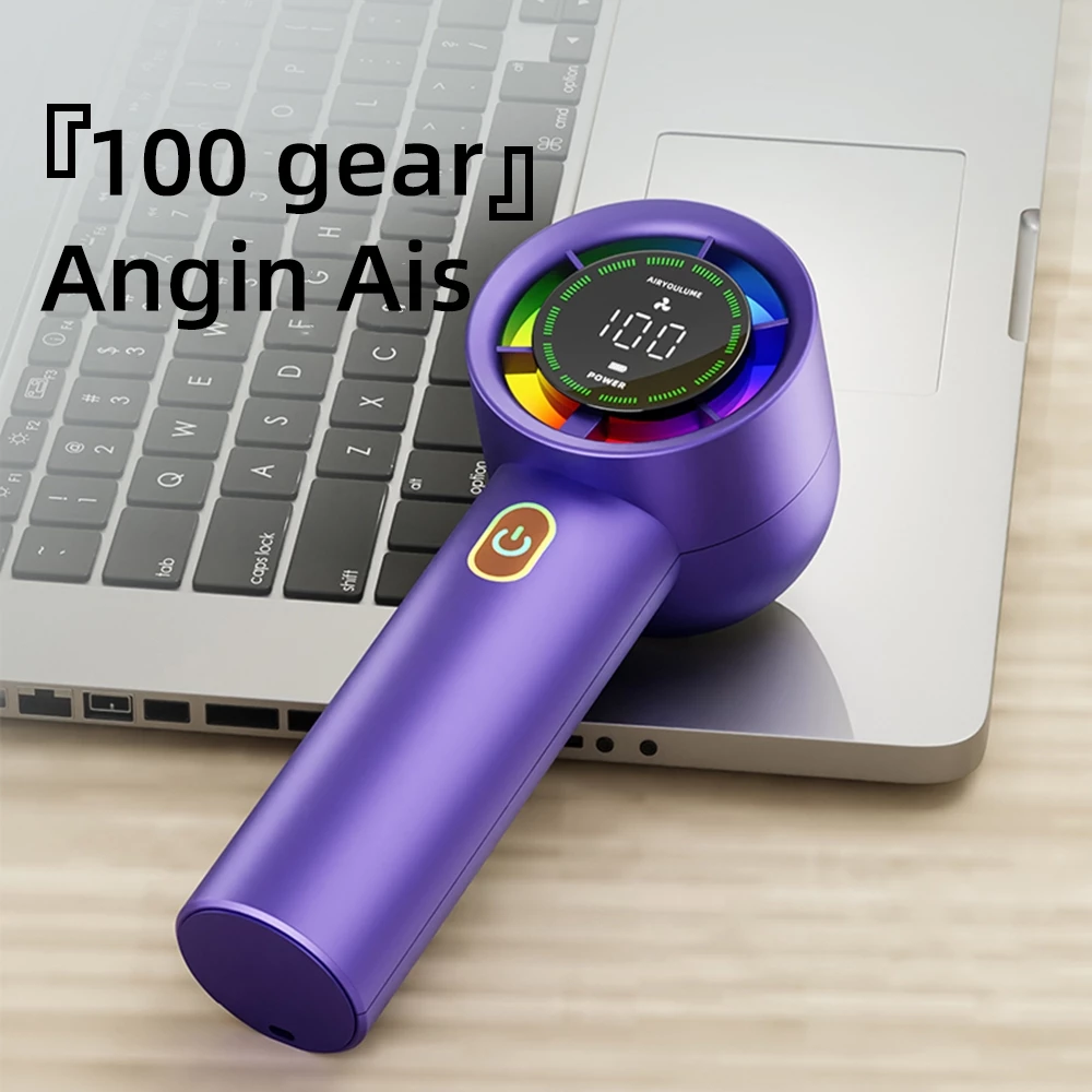 HyperCool Handheld Fan: Kipas Portable Mini dengan 100 Pilihan Kecepatan
